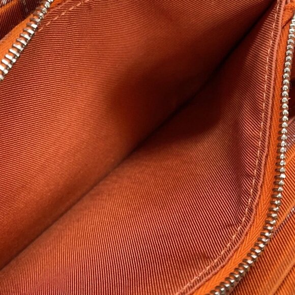 HERMES Azap Long silk in Epsom Brique - Picture 11 of 13